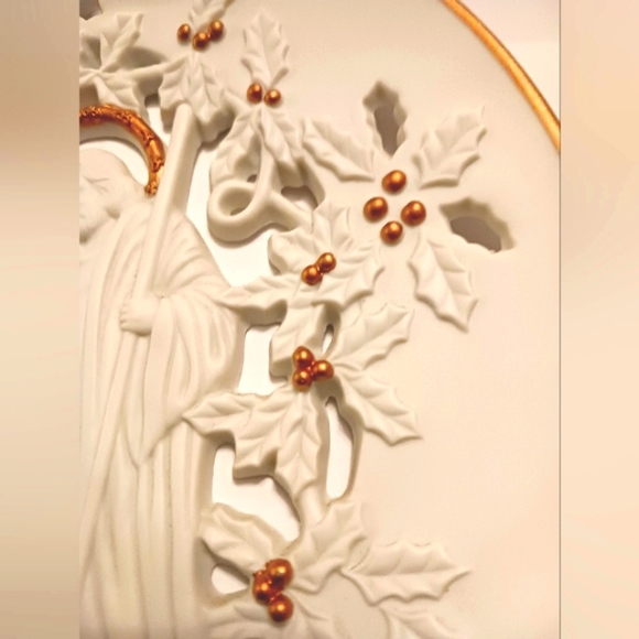 Vintage Fine Porcelain Plate By Lenox - Holy Family (1993) - Picture 6 of 6